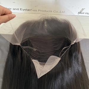 Peluca de Encaje Frontal Transparente 13x4 de 40 Pulgadas con Densidad del 300% y Pre-Pluck para Mujeres Negras, Cabello Humano Virgen 100% Más Voluminoso - Product Image 1