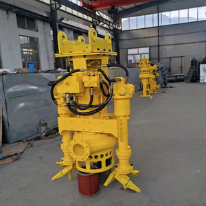 Bomba de lodo hidráulica sumergible de succión de arena de alta eficiencia Bomba de dragado de arena hidráulica de accionamiento de excavadora a la venta - Product Image 3