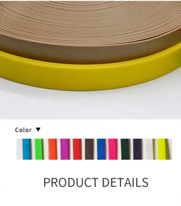 Correas de nailon recubiertas de PVC de alta calidad, resistentes al agua para Collar de perro, cinturones, correas de bolsa, caballo ecuestre, remache personalizado - Product Image 2