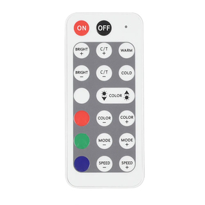 M5 <span class=keywords><strong>Mini</strong></span> RF RGB + CCT Controlador LED 433MHZ Inalámbrico DC 12V-24V Iluminación ambiental regulable para decoración de hoteles e iluminación de escenario - Product Image 4