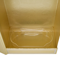 Caja de Regalo Magnética Dorada de Alta Gama Personalizada para Cerveza, Tequila, Vodka, Champán, Vino, Whisky, Brandy, para Empaque de Whisky