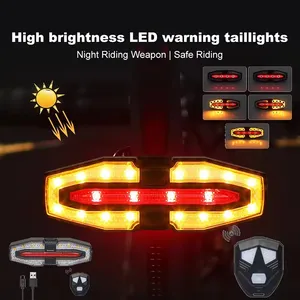 Feux arrière <span class=keywords><strong>de</strong></span> vélo avec clignotants, télécommande sans fil, feu arrière, <span class=keywords><strong>indicateur</strong></span> <span class=keywords><strong>de</strong></span> <span class=keywords><strong>direction</strong></span>, rechargeable, lampe arrière <span class=keywords><strong>pour</strong></span> vélo <span class=keywords><strong>de</strong></span> route - Product Image 5