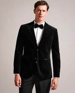2024 personnalisé haute qualité hommes smoking costumes <span class=keywords><strong>bleu</strong></span> <span class=keywords><strong>velours</strong></span> marié coton Blazers fermeture éclair mouche pantalon concepteur grande taille smoking costumes - Product Image 6