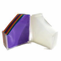 Organisateur de bureau vertical avec intercalaires en papier extensibles, porte-documents et magazines étanche pour pages intérieures