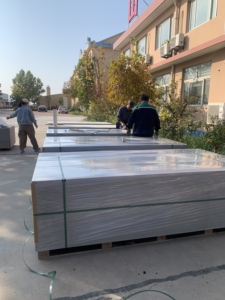 <span class=keywords><strong>Panel</strong></span> Dinding Eksterior Bebas Asbes dari Papan Semen Serat Abu-abu Modern, Papan Silikat Kalsium Tahan Api untuk Pelapis Dinding Bertekanan - Product Image 6