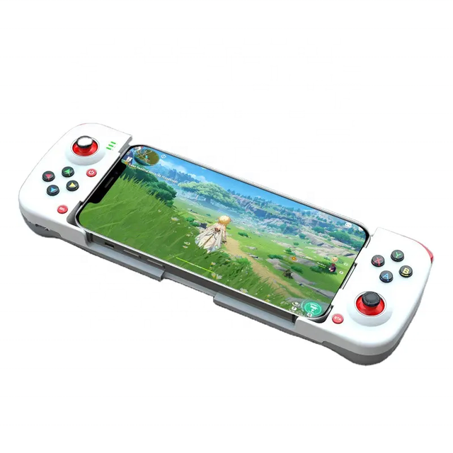 New Stretchable Handle Wireless Game Console Controller Telescopic Gamepad Joystick Compatible with PS4 Switch PC IOS Android