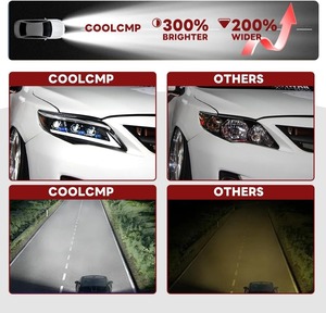 Faros Delanteros LED Mocell de Alta Calidad de 12V para Modelos 2011-2013, Repuestos Nuevos para Automóviles con 6000K y 6000 Lúmenes - Product Image 3