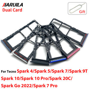 Para Tecno Spark 4 5 7 9T 10 10 <span class=keywords><strong>Pro</strong></span> 20C Spark <span class=keywords><strong>Go</strong></span> 2022 Spark7 <span class=keywords><strong>Pro</strong></span> Hot <span class=keywords><strong>8</strong></span> Lite Hot 9 Hot 20 5G Bandeja de tarjeta SIM Piezas de reparación Cable flexible - Product Image 3