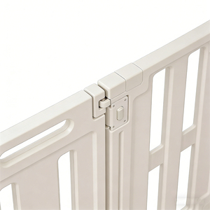 Barrera Plegable Independiente para Mascotas, Valla Interior para Escaleras y Puertas para Perros, Gatos y Mascotas - Product Image 2