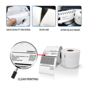 1744907 Étiquettes thermiques personnalisées 4x6 pouces, compatibles avec les étiquettes d'expédition Dymo 4xL, étiquettes en papier thermique direct - Product Image 4
