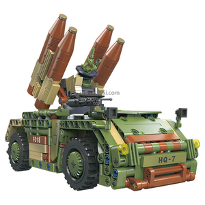 Jie Star 58139 Modello Classico <span class=keywords><strong>Militare</strong></span> della Seconda Guerra Mondiale Lanciarazzi Corazzato su Ruote Collezione Modelli Mattoncini Giocattoli Regalo Set di Costruzioni - Product Image 1