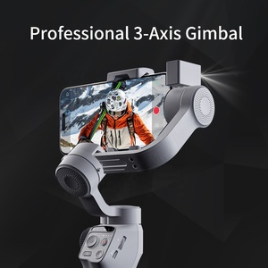 Điện thoại thông minh 3 Trục <span class=keywords><strong>Gimbal</strong></span> ai theo dõi ổn định ba chân cầm tay điện thoại di động máy ảnh đối tượng theo dõi Selfie nhắm mục tiêu phát hiện đối tượng - Product Image 4