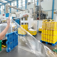 Film alimentaire PVC étirable de qualité alimentaire en rouleau jumbo pour la conservation des aliments frais et l'emballage en supermarché