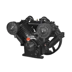 Belt Driven Air Compressors V-1.05 pump 7.5KW/10HP 12.5BAR 2105 piston Air Compressors Pump Head
