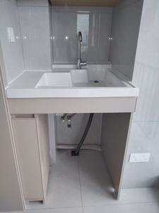 Mueble Combinado Multifuncional de Aluminio para Lavadora de Uso Doméstico, Material de Aluminio 100*70 y Cabina Ligera - Product Image 2