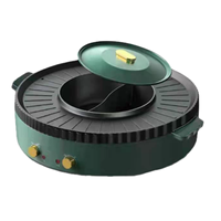 Casserole électrique portable tendance 2025, 5L, revêtement antiadhésif, poêle électrique, multicuiseur, marmite de cuisson, usage domestique