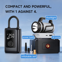 Compresseur d'Air Portable Électrique MI01 150 PSI en ABS pour Voiture, Gonfleur de Pneus avec Fonction de Surveillance de la Pression