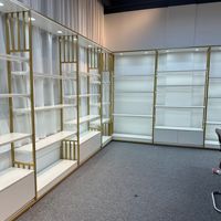 Meubles sur mesure pour boutique de soins de la peau, design d'intérieur pour boutique de parfums, vitrine de présentation de cosmétiques pour magasin de maquillage, armoire de présentation