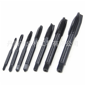 Mr Drill Machine Taps M3 M12 HSS4341 Nitriding Metric Chip Free For Steel Drilling Machine 7pcs Set - Product Image 1