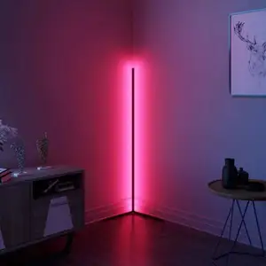 RGB Color Changing Led Floor Lamp Remote Control Bedroom Living Room corner Game seat floor atmosphere lights floor light Lamp