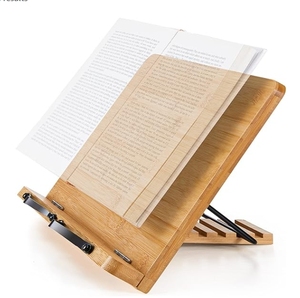 Tre cuốn sách đứng, lớn Cookbook đứng đọc sách chủ với 5 điều chỉnh chiều cao - Product Image 2