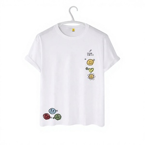 T-shirt Homme Premium 100% Coton Printemps-Été Imprimé Multicolore 180 GSM Respirant Anti-Plis Logo Personnalisé Faible MOQ - Prix - Product Image 5
