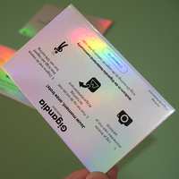 Tarjeta de visita personalizada, diseño de impresión de tarjeta de visita VIP de lujo con logotipo, holograma, identificación, tarjeta de agradecimiento