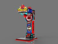 Machine de jeu d'arcade de boxe intelligente et résistante aux dommages, de haute qualité, en stock, en promotion, pour parc d'attractions coloré