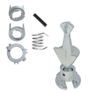 BMW Car Door Lock Cylinder Parts PJ24-BM7 Zinc Alloy Repair Kit for E46 Models - Product Image 5