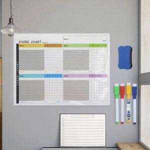 Custom Washable Soft 0.7 1Mm Office Sticker Magnetic Film Whiteboard <b>A3</b> A4 Big Size Writing Board Fridge Magnet for School - Product Image 1