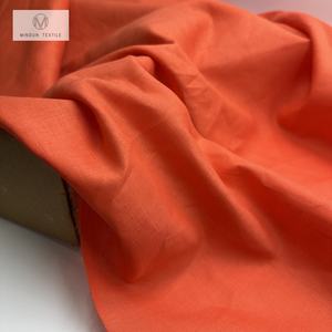 Tela de Camisas Mindun, Tela Lisa Teñida, Tejido Suave de Color Sólido, Tela de <span class=keywords><strong>Lino</strong></span> y Algodón al por Mayor para <span class=keywords><strong>Ropa</strong></span> Francesa, Irlandesa e Italiana - Product Image 3