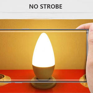 Factory Direct Sales C37 3W 5W 7W 9W LED Candle <strong>Bulb</strong> Edison <strong>Light</strong> <strong>Bulb</strong> Plastic Coated Aluminum E27 <strong>Base</strong> for Residential AC - Product Image 5