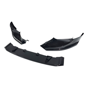 Splitter de pare-chocs avant BMW en ABS, modèle F90 M5 2017-2020, noir - Product Image 2