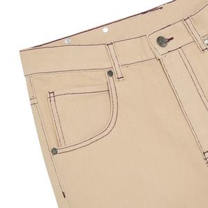 Pantaloni Svasati <span class=keywords><strong>Ecru</strong></span> di Alta Qualità, Nuova Moda Streetwear Maschile 2026, Abbigliamento Personalizzato di Tendenza - Product Image 6