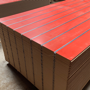 15 mét/18 mét Fibreboard tường bán lẻ hiển thị <span class=keywords><strong>MDF</strong></span> <span class=keywords><strong>Board</strong></span> slatwall bảng điều chỉnh/rãnh <span class=keywords><strong>MDF</strong></span> Melamine Hội Đồng Quản trị cho kệ trưng bày - Product Image 4