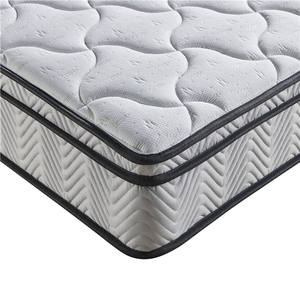 الملك الحجم أفضل الراحة فندق الجودة الأوروبية تنفس نسيج محبوك من التريكو ضغط رغوة الذاكرة لفائف مسمار مرتبة ذات نوابض - Product Image 3