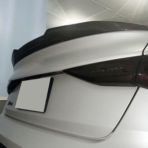 Sunmax สปอยเลอร์ปีกหลังรถสปอยเลอร์คาร์บอนไฟเบอร์แห้งสำหรับรถ Audi <span class=keywords><strong>A3</strong></span> <span class=keywords><strong>S</strong></span> <span class=keywords><strong>line</strong></span> S3 RS3ซีดาน2013-2020อุปกรณ์เสริมภายนอกรถยนต์ - Product Image 4
