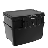 Guarda 2162D Coffre-fort étanche 30 minutes ignifuge pour classeur A4 avec serrure numérique 0.62 pieds cubes/18L
