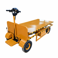 Chariot élévateur à ciseaux électrique à plateforme plate, plateforme de levage hydraulique industrielle, chariot de manutention pour entrepôt, capacité de charge 1000 kg, OEM