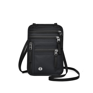 Portefeuille <span class=keywords><strong>de</strong></span> cou E-MYWAY A05 unisexe, imperméable, ultra-léger, anti-vol, blocage RFID, porte-passeport en nylon, <span class=keywords><strong>pochette</strong></span> <span class=keywords><strong>de</strong></span> <span class=keywords><strong>voyage</strong></span>, porte-<span class=keywords><strong>documents</strong></span> - Product Image 2