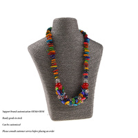 Porte-bijoux en corde de chanvre, tapis de paille, petit modèle de poitrine, portrait, cou, tête, accessoire pour collier