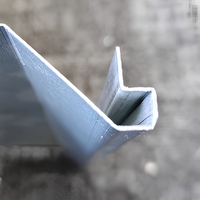 Borde de Goteo de Acero Galvanizado G60, Certificado ASTM, Suministro Directo de Fábrica de Materiales para Techos