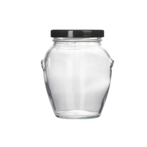Barattoli <span class=keywords><strong>in</strong></span> <span class=keywords><strong>Vetro</strong></span> Economici da 314ml e 106ml con Serigrafia per Miele, Marmellata di Mandorle, Ripieni per Biscotti, Snack Esotici - Vendita all'Ingrosso - Product Image 1