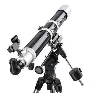 Celestron Deluxe 80 EQ High Powerful Astronomical Telescope Spotting Scope With EQ2 Equatorial Mount Steel Tripod