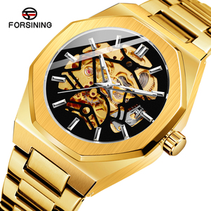 Montre <span class=keywords><strong>automatique</strong></span> mécanique en acier inoxydable pour hommes, prix de gros pour les fabricants de montres, mouvement Shanghai, 24 mm, étanche - Product Image 3