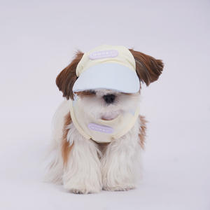 <strong>Dog</strong> Baseball <strong>Cap</strong> with Ear Cutouts for Golden Retrievers and Labradors Pet <strong>Flat</strong> Brim Hat Wholesale - Product Image 5