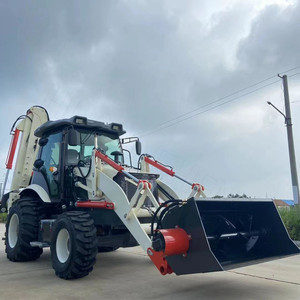 Huansheng Hs388 China Goedkope <span class=keywords><strong>Backhoe</strong></span> Loader Prijs Mijnbouw Geval 4*4 Wiellader Graafmachine Te Koop - Product Image 4