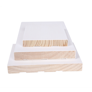 פנלים דפוס לבן צבע עץ מלא מסגרת פיתוחים עץ פנלים עוקף דפוס mdf mouldings דרוך - Product Image 2