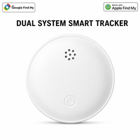 Localisateur d'objets intelligent à double système BLE compatible avec Apple Find My et Google Find My Device, étanche IP67, anti-perte