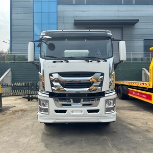 ราคาโรงงาน รถยกพ่วงแบบพื้นเรียบ ISUZU Giga 8-10 ตัน รถยกกู้ภัยบนถนน สำหรับขาย - Product Image 4